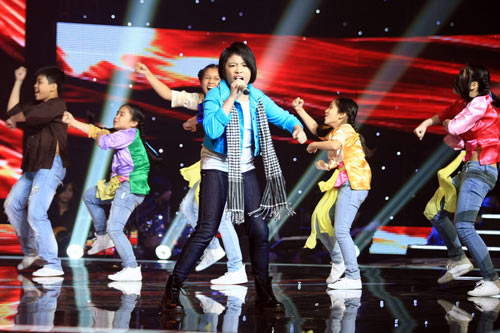 Bùng Nổ với Quang Anh The voice kids - 8