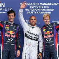 Thể thao - F1-Phân hạng Belgian GP: Hamilton may mắn đoạt pole lần 5