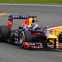Thể thao - F1: Vettel thắng dễ tại Bỉ