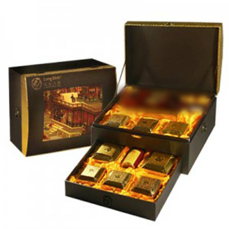 Xa xỉ bánh Trung thu ... dát vàng - 4