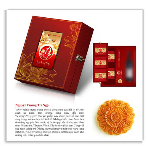 Xa xỉ bánh Trung thu ... dát vàng - 6
