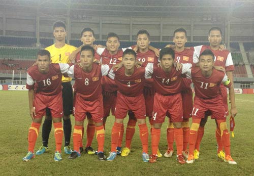 U16 VN thua trận đầu tiên ở giải U16 ĐNA - 1