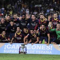 Bóng đá - Video: Barca giành Siêu Cúp TBN 2013
