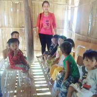 Giáo dục - du học - Cô trò vùng cao lận đận ngày khai trường