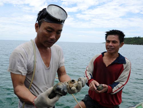 Khoanh vùng bảo vệ cổ vật trên tàu đắm - 2