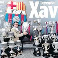 Bóng đá - Barca - Xavi: Kỷ lục &amp; sự vĩ đại