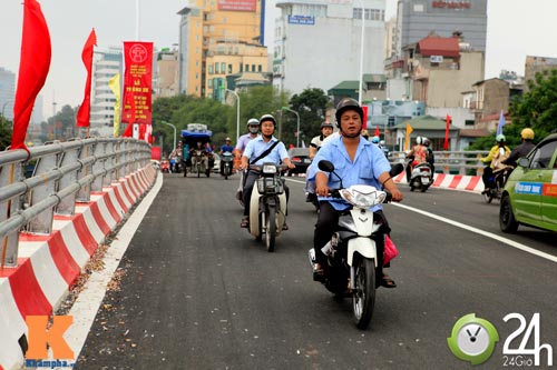 Hà Nội thông xe cầu vượt nhẹ thứ 6 - 8