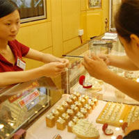 Tài chính - Bất động sản - Vàng nội lại đắt dần lên