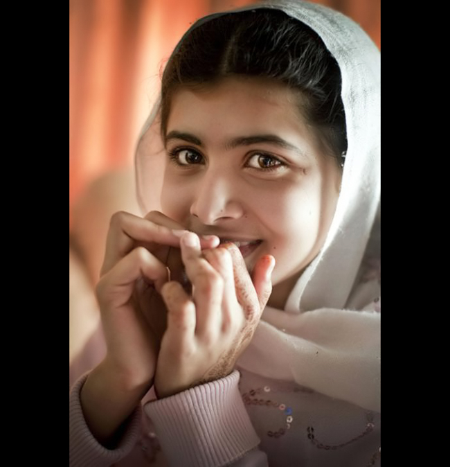 Cô gái 15 tuổi người Pakistan Malala Yousafzai đã khiến cả thế giới ngưỡng mộ khi vừa lọt vào danh sách 100 người có ảnh hưởng nhất thế giới năm 2013 do Tạp chí Time (Mỹ) công bố ngày 18/4.
