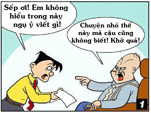 Kiếp nhân viên: "Làm nền"cho sếp - 1