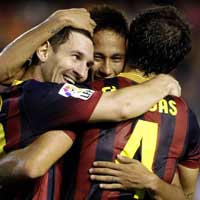 Bóng đá - Barca: Thắng mà vẫn lo