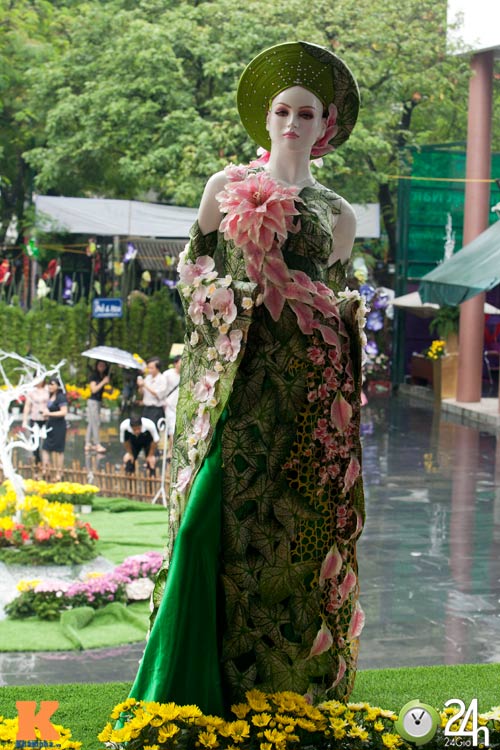 Ấn tượng chiếc áo dài kỷ lục Việt Nam - 3