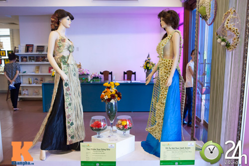 Ấn tượng chiếc áo dài kỷ lục Việt Nam - 6