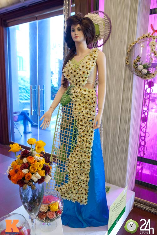 Ấn tượng chiếc áo dài kỷ lục Việt Nam - 8