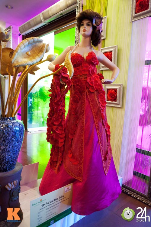 Ấn tượng chiếc áo dài kỷ lục Việt Nam - 10