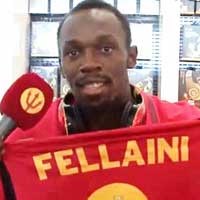 Bóng đá - Usain Bolt phát cuồng vì Fellaini tới MU