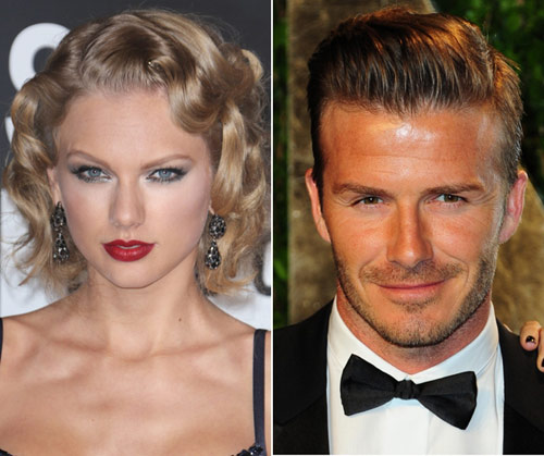 Taylor Swift sánh đôi David Beckham - 1