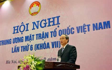 Phó Thủ tướng Nguyễn Thiện Nhân làm Chủ tịch Mặt trận Tổ Quốc - 1