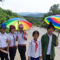 Giáo dục - du học - Kon Tum: Hết cảnh học sinh đu dây qua sông