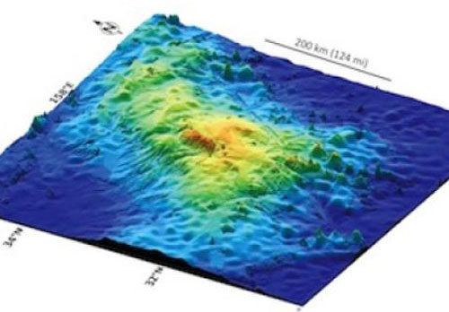 Núi lửa khổng lồ đang ngủ dưới đáy đại dương - 1