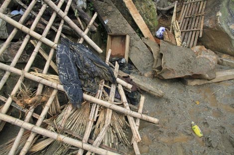 Lũ quét ở Sa pa: Phó Thủ tướng thăm dân bản - 10