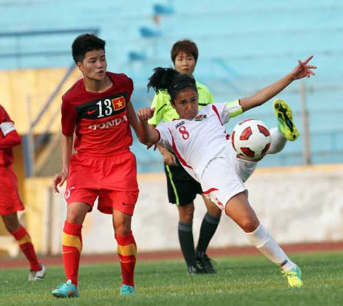 Bóng đá nữ Việt Nam dự giải vô địch Đông Nam Á - 1