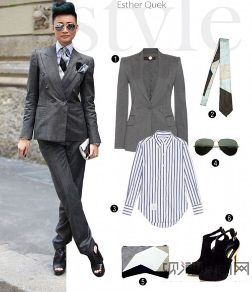 Hình tượng đẹp cho nữ công sở yêu vest - 3