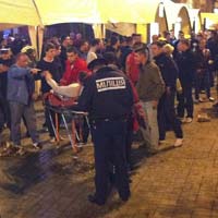 Bóng đá - CĐV Anh đổ máu tại Ukraine