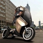 Ô tô - Xe máy - Piaggio PAM ba bánh nổi bật trên phố