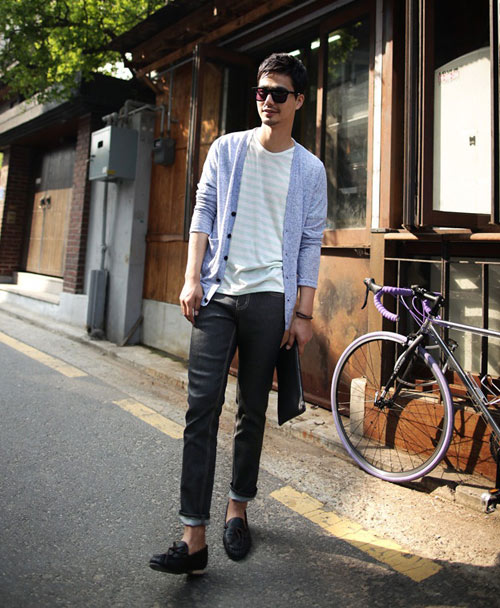 Chọn cardigan cho chàng vào Thu - 10