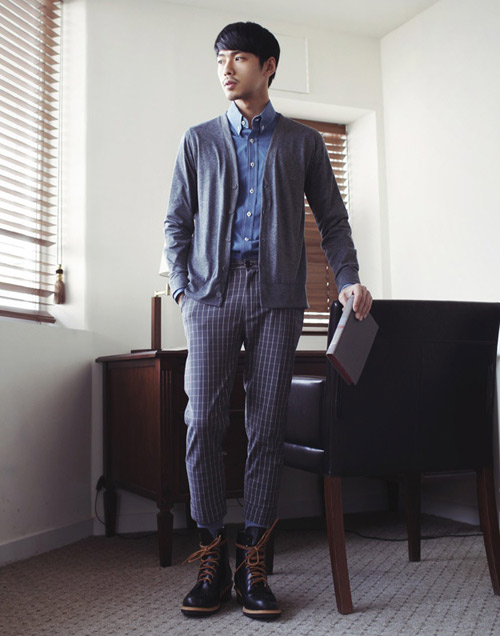 Chọn cardigan cho chàng vào Thu - 16
