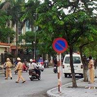 Nã đạn ở UBND Thành phố Thái Bình