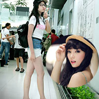 Bạn trẻ - Cuộc sống - Nữ sinh chuyên chân dài như siêu mẫu