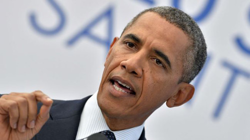 Obama: Vẫn đánh Syria nếu đàm không xong - 1