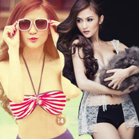 Người mẫu - Hoa hậu - Hotgirl Kelly nhiễm "virus" gợi cảm