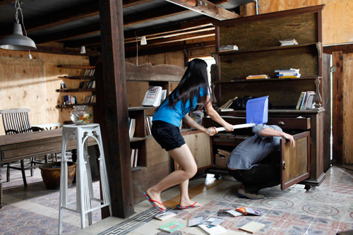 Diễm My giả ma dọa Huy Khánh - 4