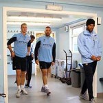 Bóng đá - Sao Man City chăm chỉ tập gym