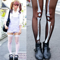 Bí quyết mặc đẹp - Giới trẻ Tokyo đi tất thế nào?