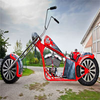 Ô tô - Xe máy - Xe chopper lớn nhất thế giới xuất hiện