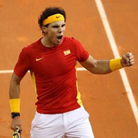 Thể thao - Nadal - Stakhovsky: Hủy diệt (Play-offs Davis Cup)