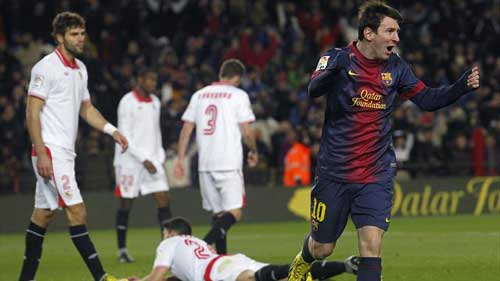 Barca – Sevilla: “Tử thần” Messi - 1