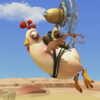 Video Clip Cười - Phim hoạt hình Oscar: Chicken Ace