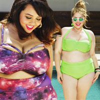 Người mẫu - Hoa hậu - Ngắm "bé bự" diện áo tắm gợi cảm