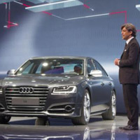 Ô tô - Xe máy - Audi A8 2014 lộng lẫy tại Frankfurt