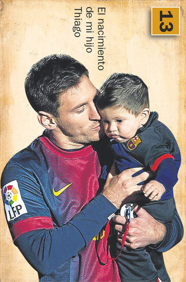 Ngày 2/11/2012 lên chức cha với sự ra đời của cậu con trai Thiago.
