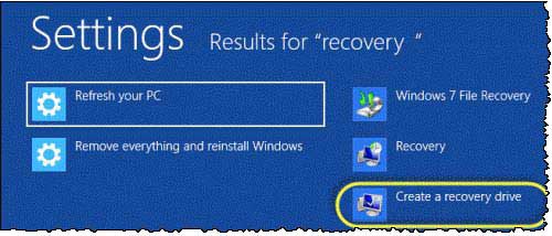 Tạo ổ đĩa USB phục hồi Windows 8 - 2