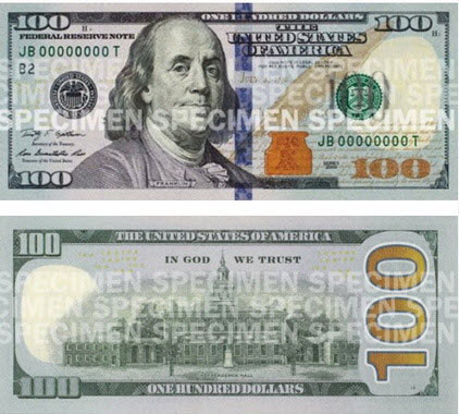 Tờ 100 đô-la mới có gì lạ? - 2