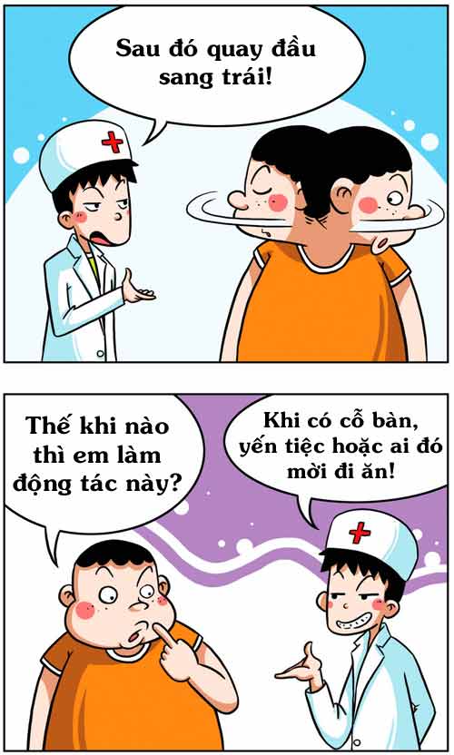 Truyện tranh: Một cách giảm béo nhanh - 2