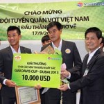 Thể thao - Đội tuyển quần vợt nam được thưởng 200 triệu đồng