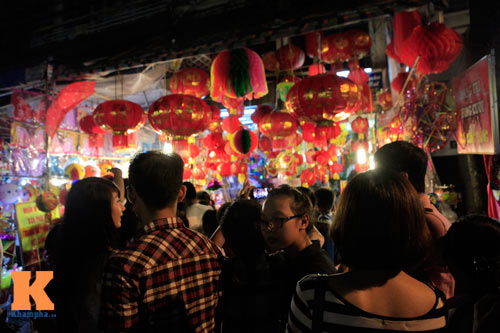 Phố cổ Hà Nội tắc nghẽn đêm hội trăng rằm - 8